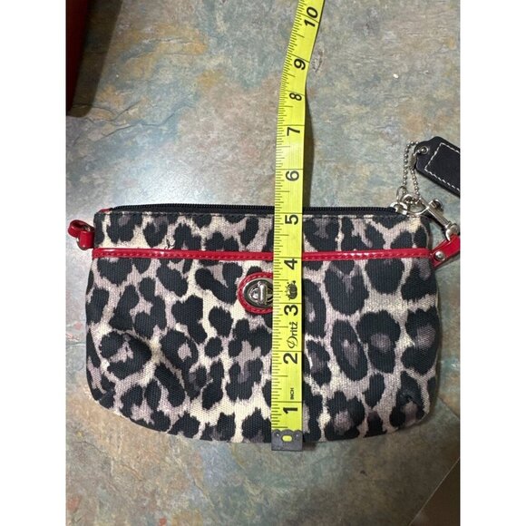 coach animal print wristlet - Picture 7 of 8